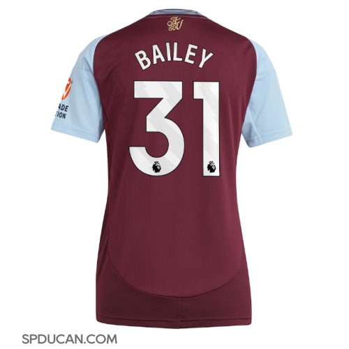 Zenski Nogometni Dres Aston Villa Leon Bailey #31 Domaci 2024-25 Kratak Rukav